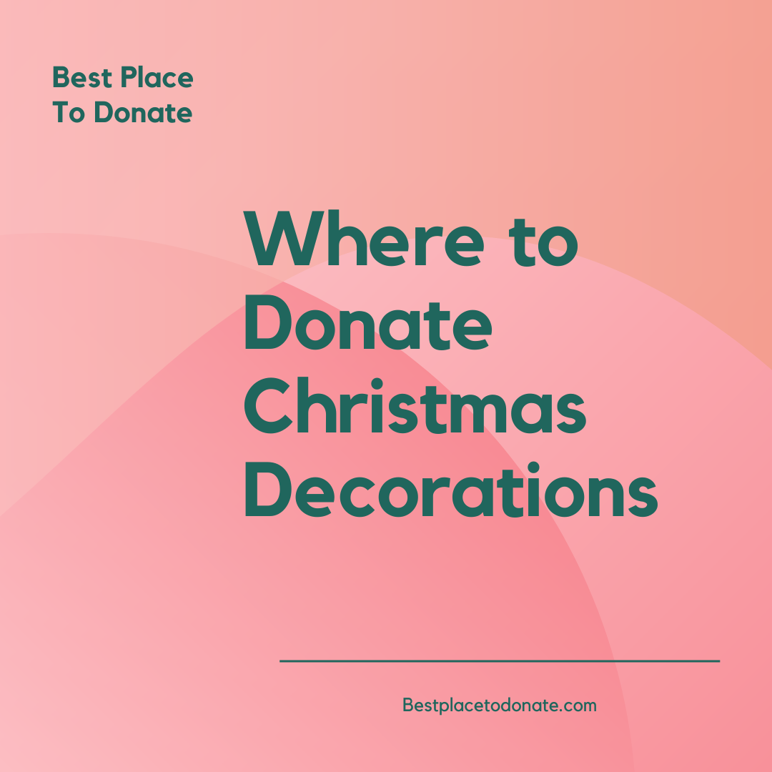 Where to Donate Christmas Decorations