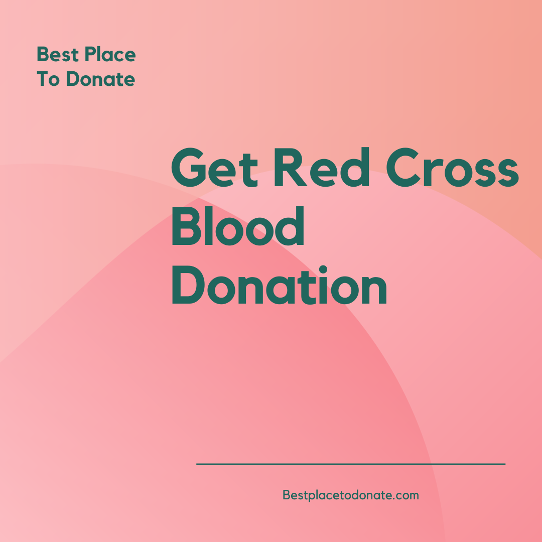 Get Red Cross Blood Donation