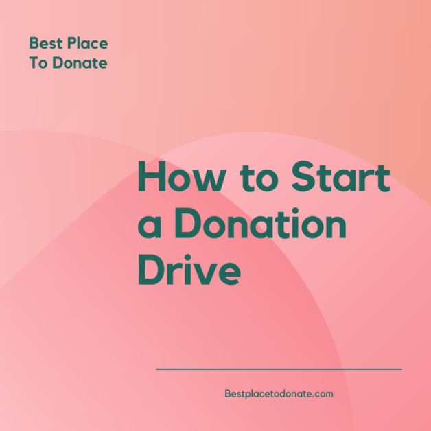 How to Start a Donation Drive