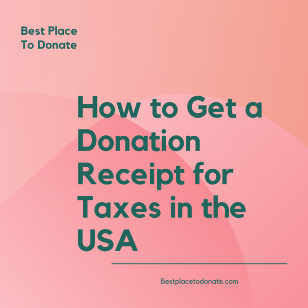 How to Get a Donation Receipt for Taxes in the USA
