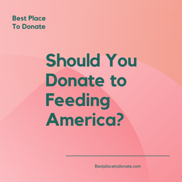 is feeding america a good charity to donate to
